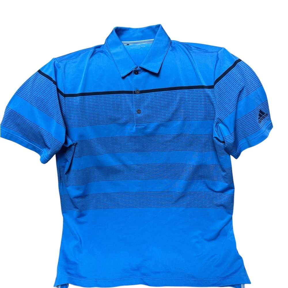 Adidas Golf Ultimate 365 Men’s Blue Polo Shirt Sz L